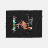 Couverture Polaire My favorite Is Christmas Lights Costume Flamingo (Devant (Horizontal))