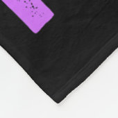 Couverture Polaire My Heroes I Wear Purple For My Mom Heimer Awarenes (Coin)