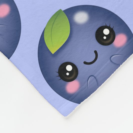 Couverture Polaire Myrtille de Kawaii (Coin)