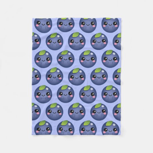 Couverture Polaire Myrtille de Kawaii (Devant)