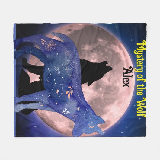 Couverture Polaire Mystère du loup (Devant (Horizontal))