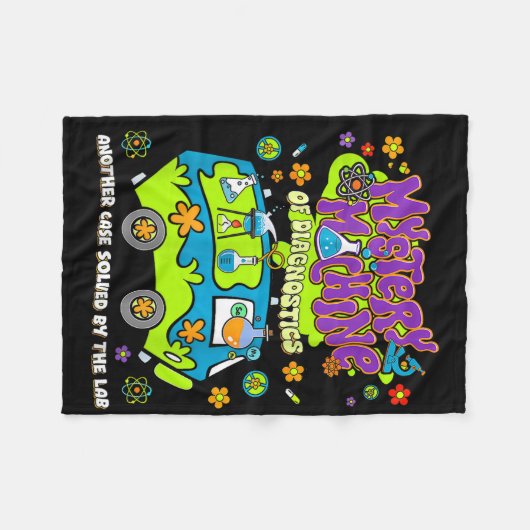 Couverture Polaire Mystery Machine Of Diagnostics Lab Week 2025 Med L (Devant (Horizontal))