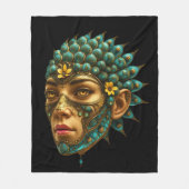 Couverture Polaire Mystical Guardian Vision - Fantasy Graphic Art (Devant)