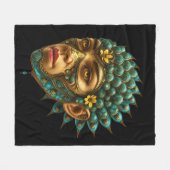 Couverture Polaire Mystical Guardian Vision - Fantasy Graphic Art (Devant (Horizontal))