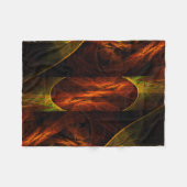 Couverture Polaire Mystique Jungle (Devant (Horizontal))