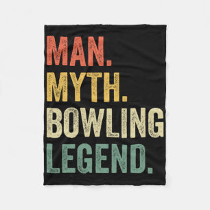 Couverture Polaire Mythe de l'homme drôle de l'équipe de bowling lége