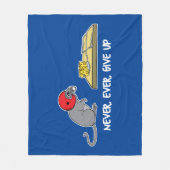 Couverture Polaire N'abandonnez jamais (Devant)