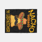 Couverture Polaire Nacho Appelant 911 Mexicain Messager Cin (Devant (Horizontal))