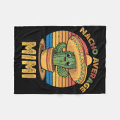 Couverture Polaire Nacho Average Mimi appariement mexicain Cinco De M (Devant (Horizontal))