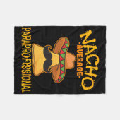 Couverture Polaire Nacho Enseignant Paraprofessionnel Moyen Aides Cin (Devant (Horizontal))