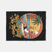 Couverture Polaire Nacho Golfe Plus drôle Vacances Trump 2025 Usa _ (Devant (Horizontal))