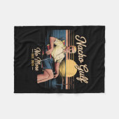 Couverture Polaire Nacho Golfe Plus drôle Vacances Trump 2025 Usa _ (Devant (Horizontal))