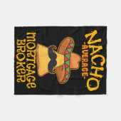 Couverture Polaire Nacho Moyenne Courtier hypothécaire Agent Prêt Cin (Devant (Horizontal))