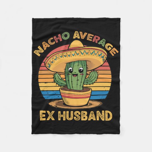 Couverture Polaire Nacho Moyenne Ex Mari Correspondant Cinco De Mexic (Devant)