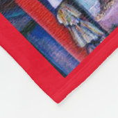 Couverture Polaire N'aimez-vous pas la peinture rouge ? (Coin)