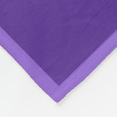 Couverture Polaire Namaste Citation Purple Zen Buddha Yoga Méditation (Coin)