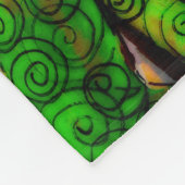 Couverture Polaire Namaste' la lumière en moi honore la lumière (Coin)