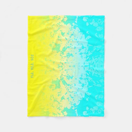Couverture Polaire Namaste Shavasana (Devant)
