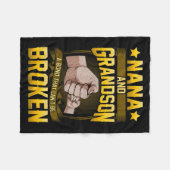 Couverture Polaire Nana And Grandson A Bond That Can't Be Broken Shir (Devant (Horizontal))