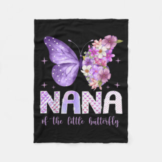 Couverture Polaire Nana de la petite fille du 1er anniversaire de But