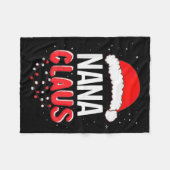 Couverture Polaire Nana Santa Claus Christmas Matching Costume (Devant (Horizontal))