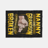 Couverture Polaire Nanny And Grandson A Bond That Can't Be Broken Shi (Devant (Horizontal))