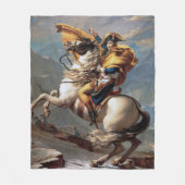 Couverture Polaire Napoléon Traversant les Alpes, Jacques-Louis David (Devant)