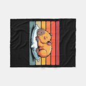 Couverture Polaire Napybara For Men Women Cute Capybara Sleeng Nap Lo (Devant (Horizontal))