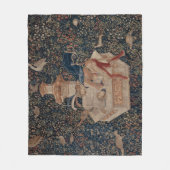 Couverture Polaire Narcissus at the Well, Medieval Tapestry (Devant)