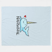 Couverture Polaire Narwhal (Devant (Horizontal))