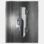 Couverture Polaire Nash noir et blanc Metropolitan (Devant)