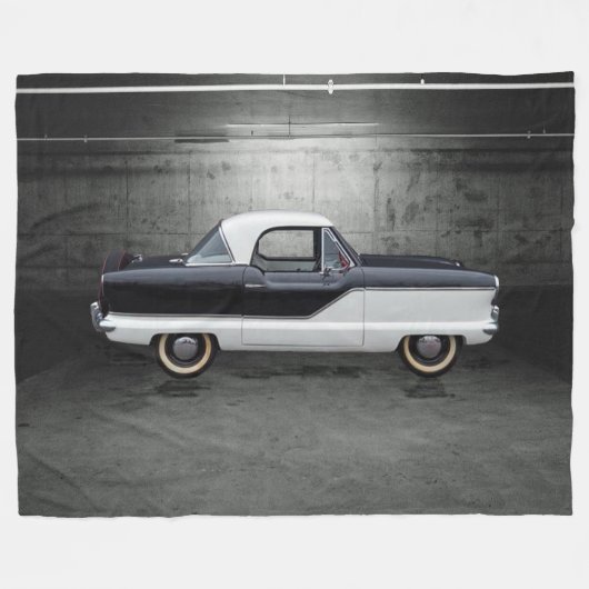 Couverture Polaire Nash noir et blanc Metropolitan (Devant (Horizontal))