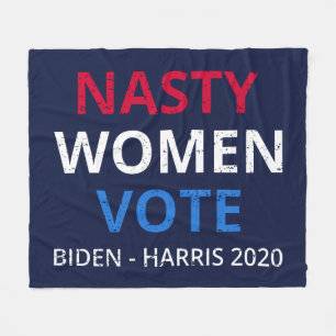 Couverture Polaire Nasty Women Vote I