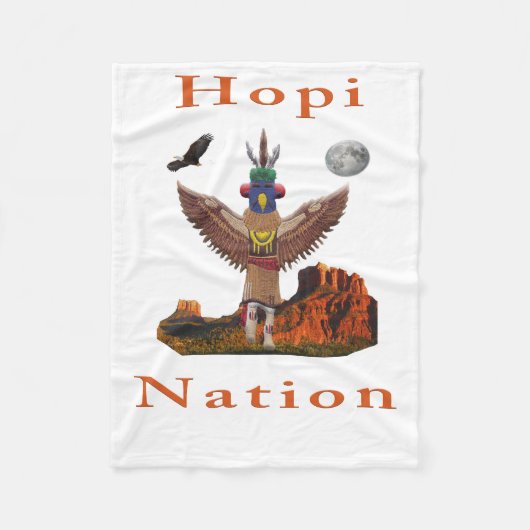 Couverture Polaire Nation Hopi (Devant)