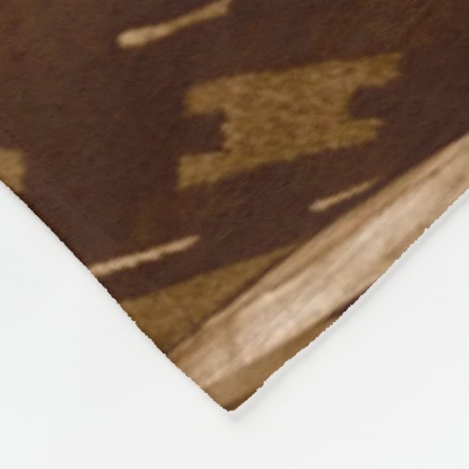 COUVERTURE POLAIRE NATIVE AMERICAN (Coin)