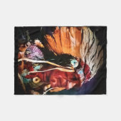 Couverture Polaire Native American Chief Fleece Blanket (Devant (Horizontal))