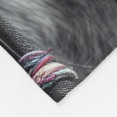 Couverture Polaire Native American Fox art (Coin)