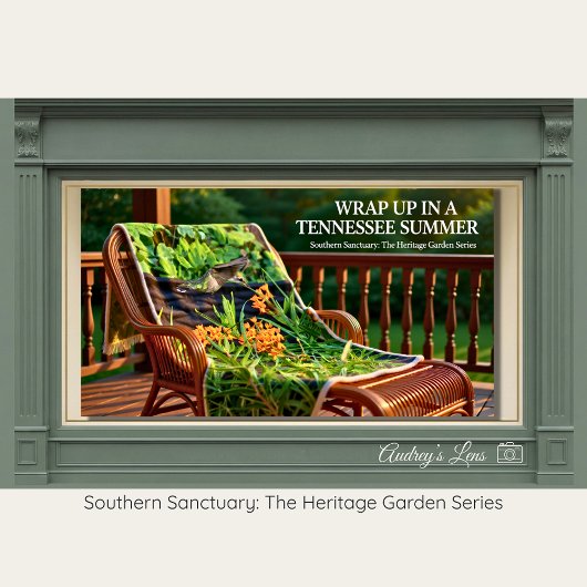 Couverture Polaire Native Butterfly Weed & Hummingbird Throw