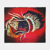 Couverture Polaire "Native Warrior" (Devant (Horizontal))