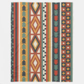Couverture polaire Native Warrior 60x80 (Devant)