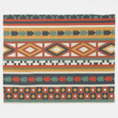 Couverture Polaire Native Warrior 60x80 Fleece Blanket (Devant (Horizontal))