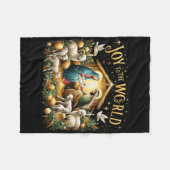 Couverture Polaire Nativité De Noël Naissance Chrétienne De Jésus Joi (Devant (Horizontal))