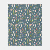 Couverture Polaire Nativité Noël Marine Fleece Blanket (Devant)