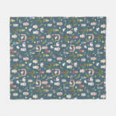 Couverture Polaire Nativité Noël Marine Fleece Blanket (Devant (Horizontal))