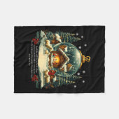 Couverture Polaire Nativity Ornament Christmas Scene Matthew 1_21  (Devant (Horizontal))