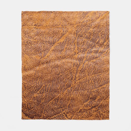 Couverture Polaire Natural brown leather texturetexture, leather, ski (Devant)