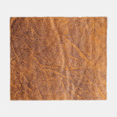Couverture Polaire Natural brown leather texturetexture, leather, ski (Devant (Horizontal))