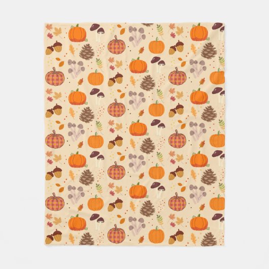 Couverture Polaire Nature d'automne (Devant)