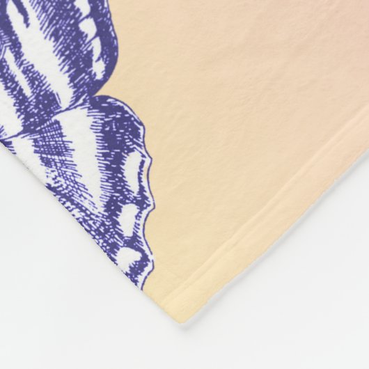 Couverture Polaire Nature Harmony Blanket – Birds, Trees & Butterfly (Coin)