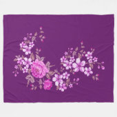 Couverture Polaire Nature Pure - Été Des Roses 2 (Devant (Horizontal))